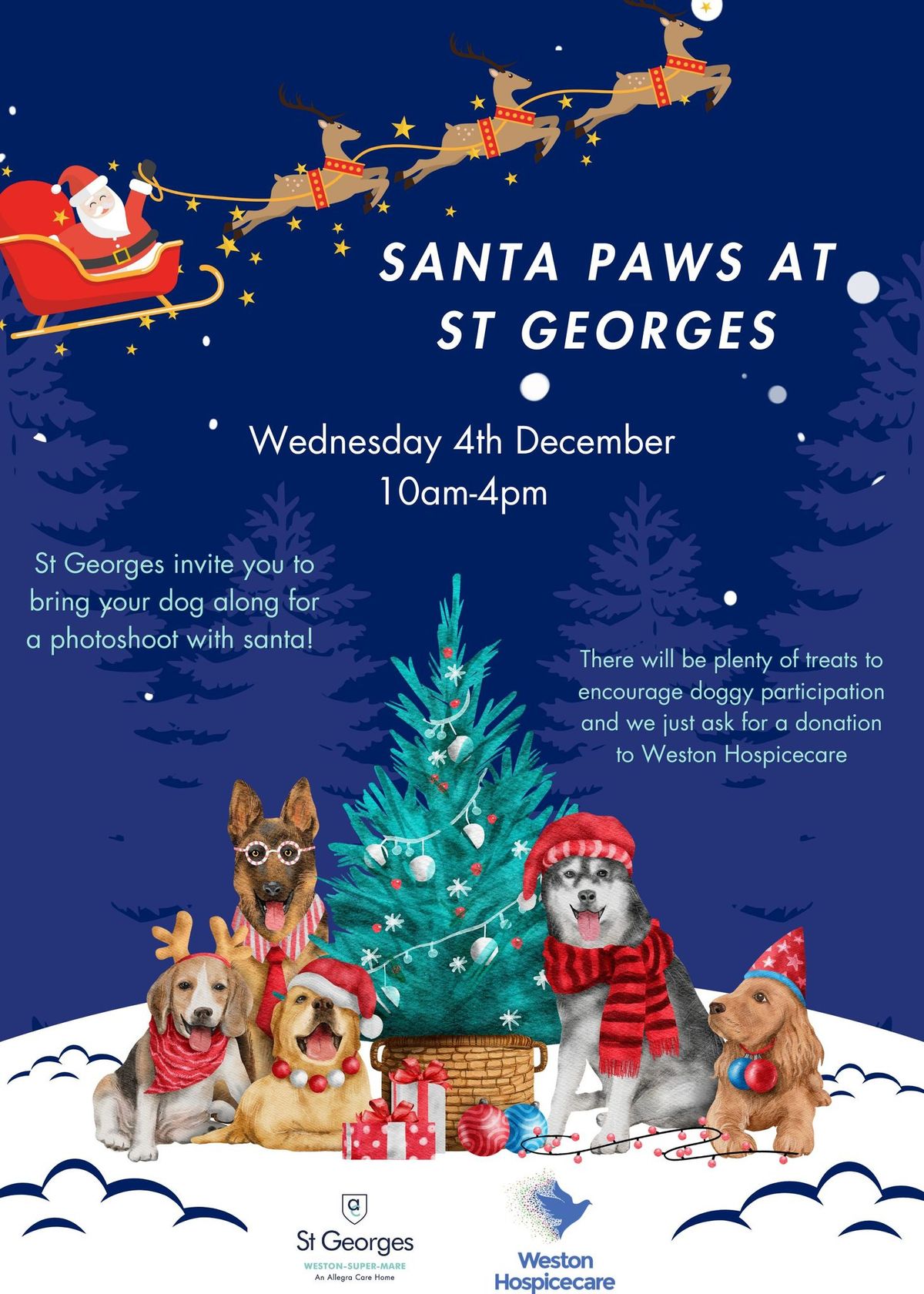 Santa Paws at St Georges