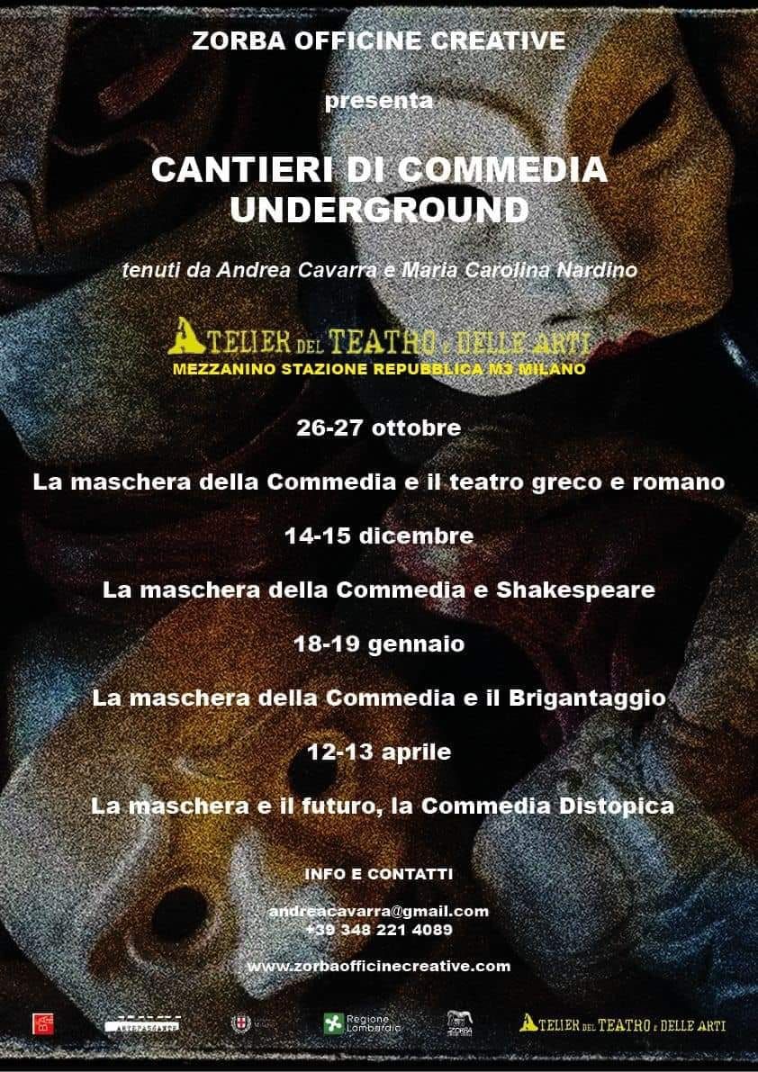 CANTIERE DI COMMEDIA UNDERGROUND - GENNAIO