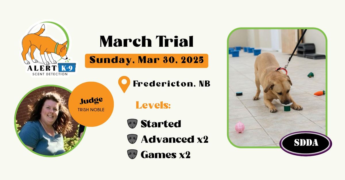 Alert K9 March Trial