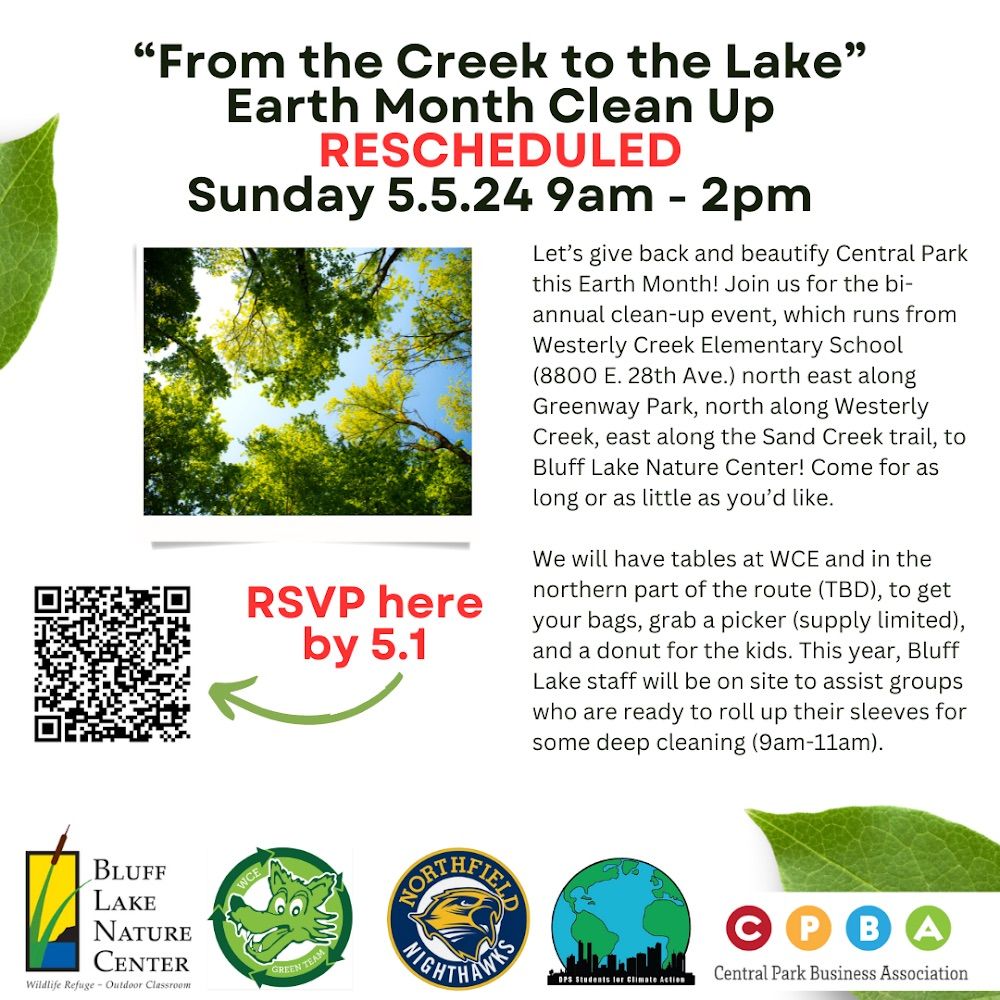 From the Creek to the Lake - Green Team Earth Day Clean-Up!