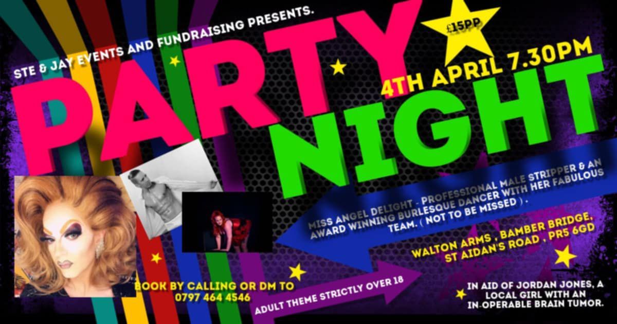 Walton Arms Bamber Bridge Party Night