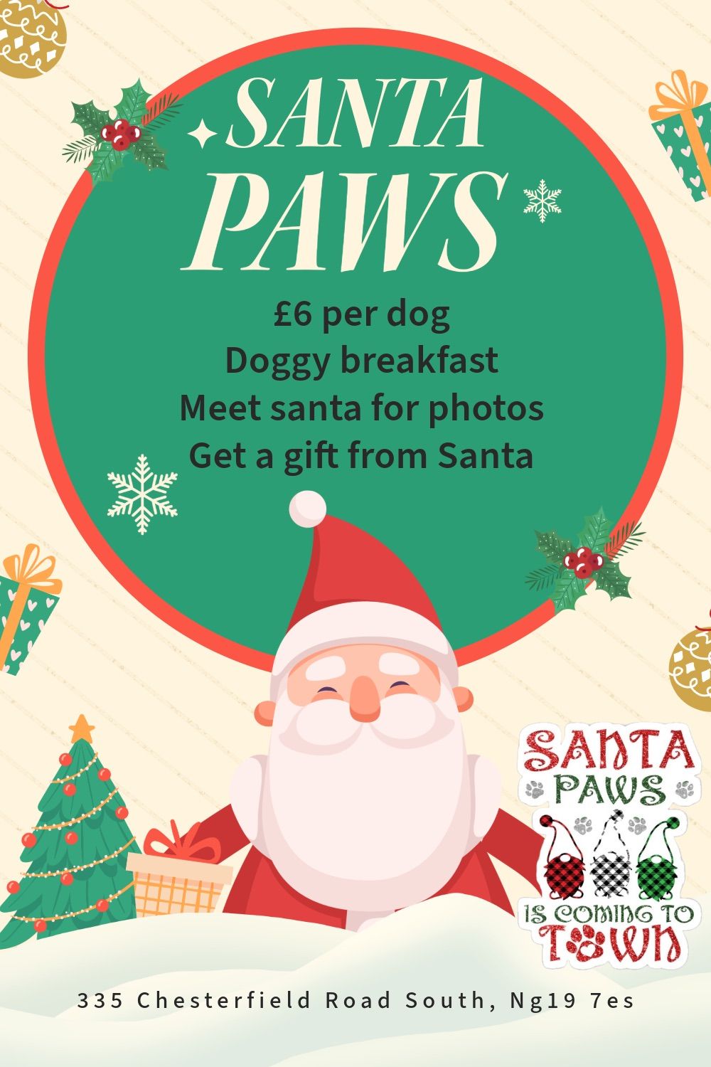 Santa Paws\ud83c\udf85\ud83c\udffc\ud83d\udc3e