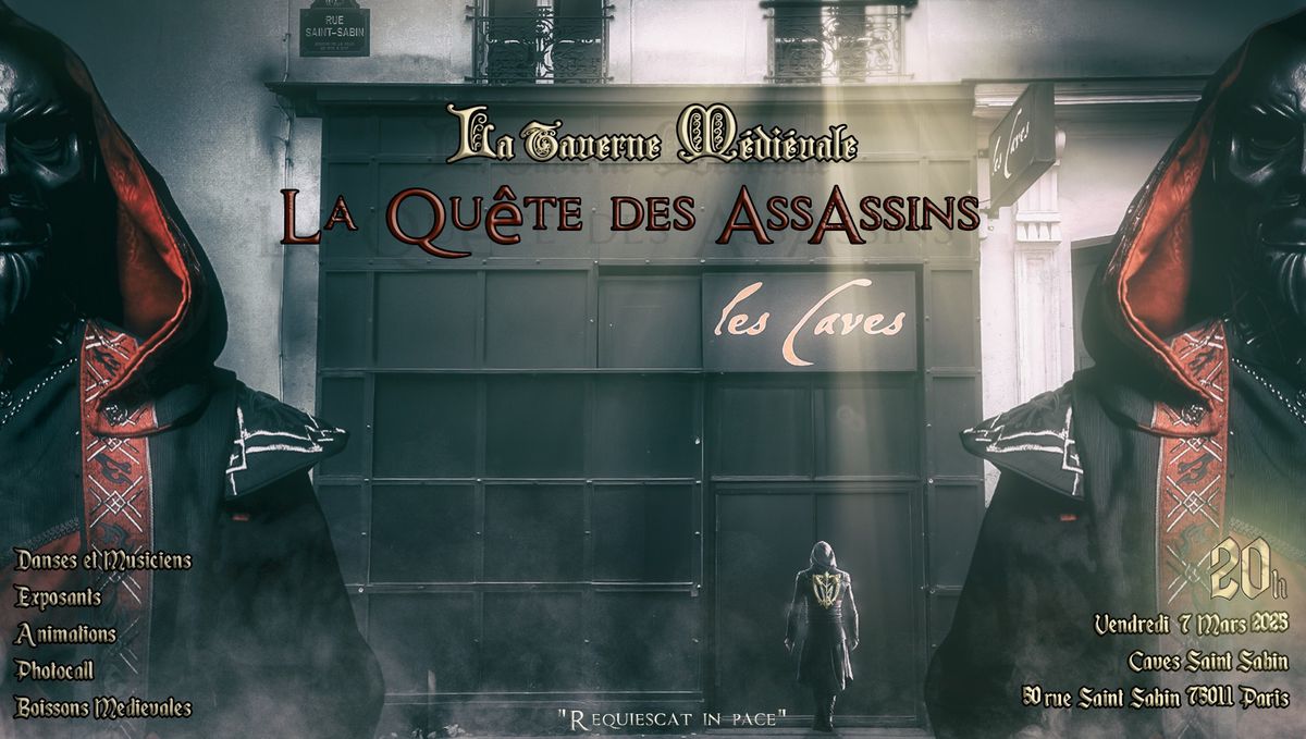 La Taverne M\u00e9di\u00e9vale - La Qu\u00eate des Assassins 