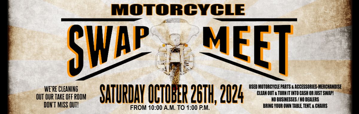 CRH-D Motorcycle SWAP MEET