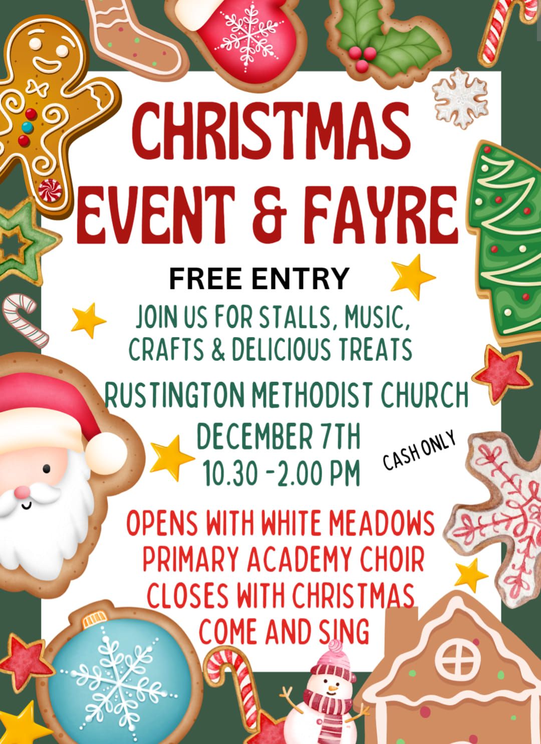 Rustington Methodist Church Christmas Fayre