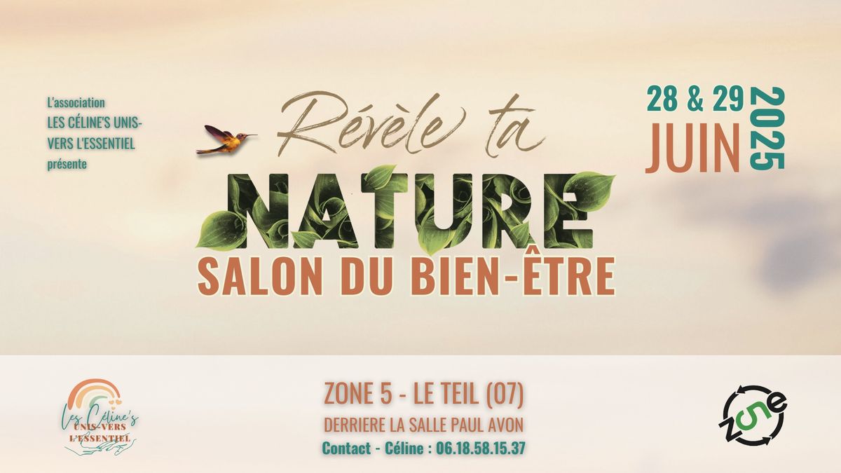 Salon Bien-\u00eatre Le Teil "R\u00e9v\u00e8le Ta Nature" \u00e9dition \u00e9t\u00e9 25