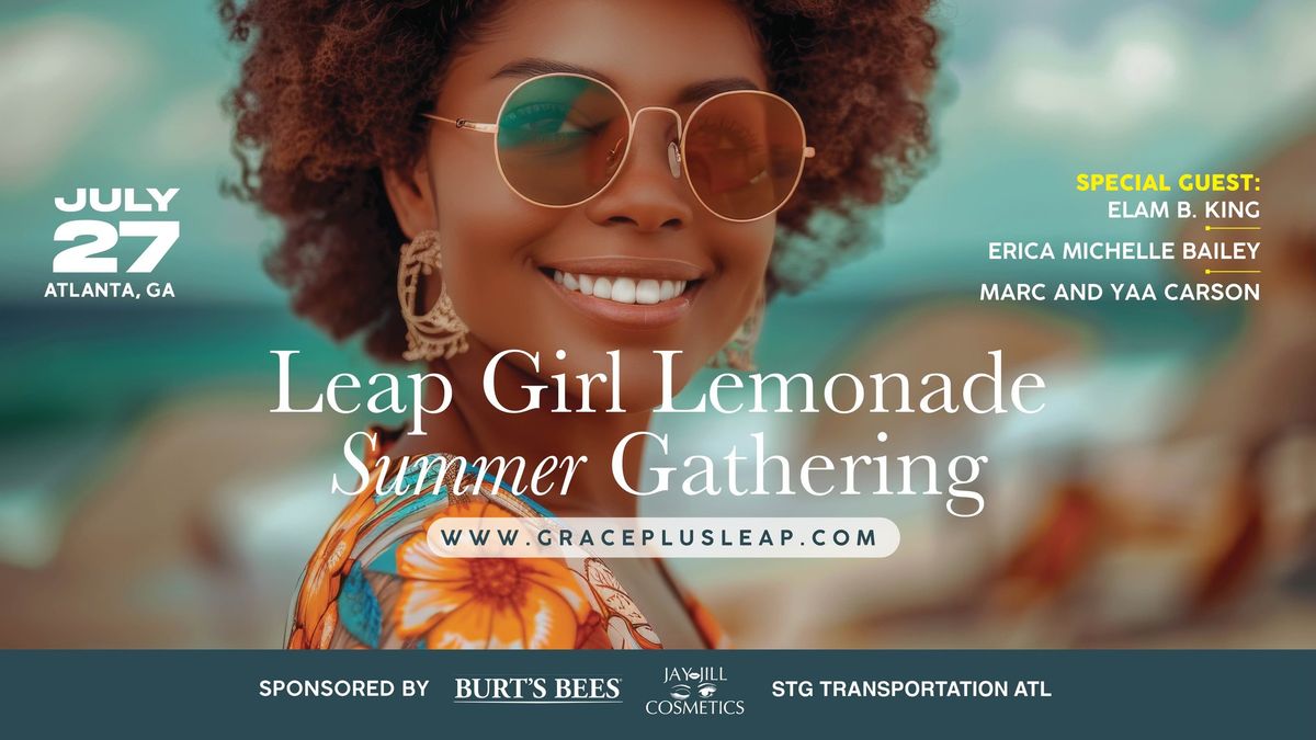 Leap Girl Lemonade Summer Gathering