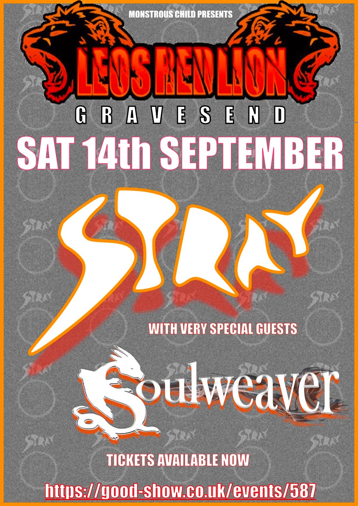 STRAY with special guests Soulweaver 