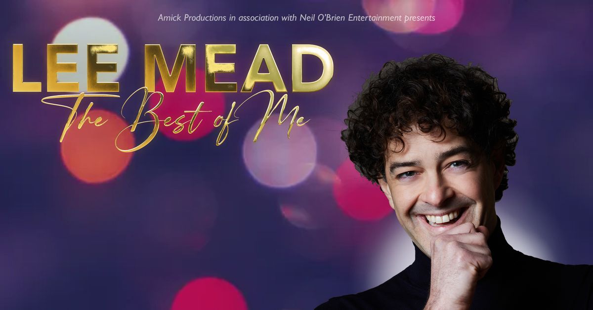 Lee Mead 'The Best Of Me' - Scunthorpe