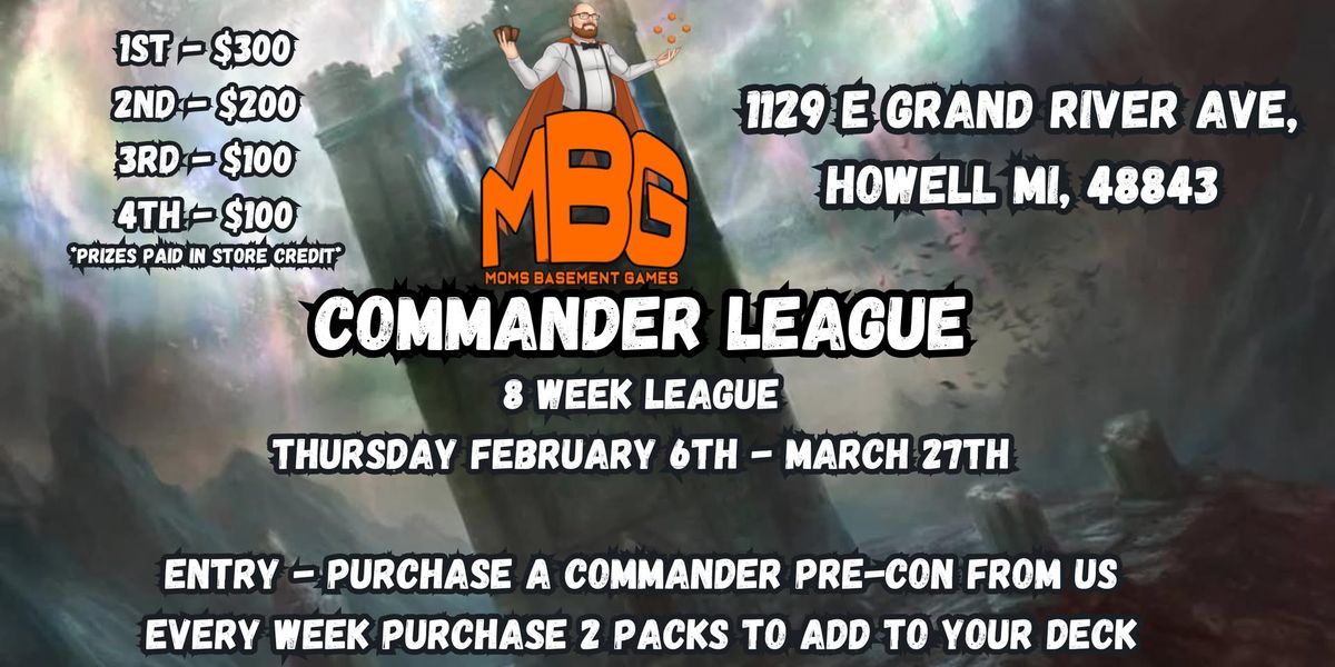 MBG COMMANDER LEAGUE!