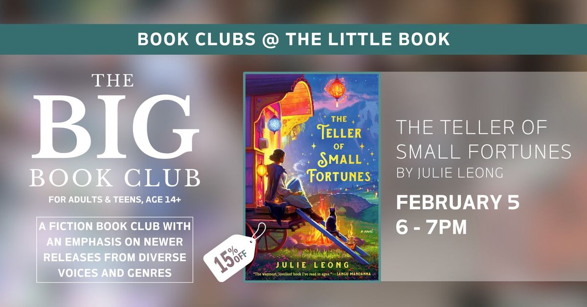 The Big Book Club: The Teller of Small Fortunes