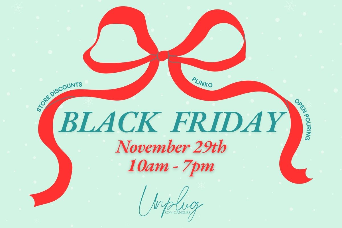 BLACK FRIDAY SHOPPING EVENT