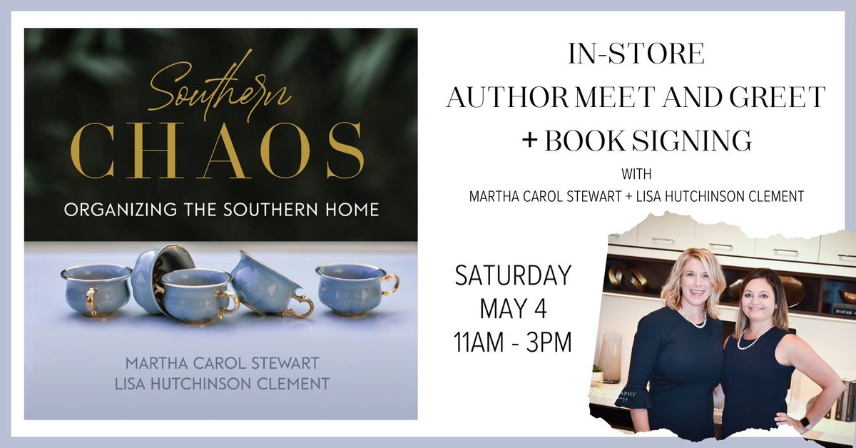 Southern Chaos - Author Meet & Greet + Book Signing
