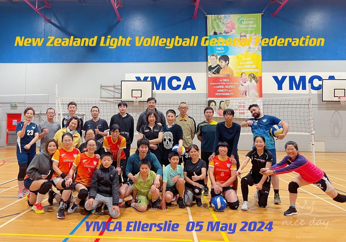 NZLVGF Light Volleyball at YMCA Ellerslie on Sunday Nights