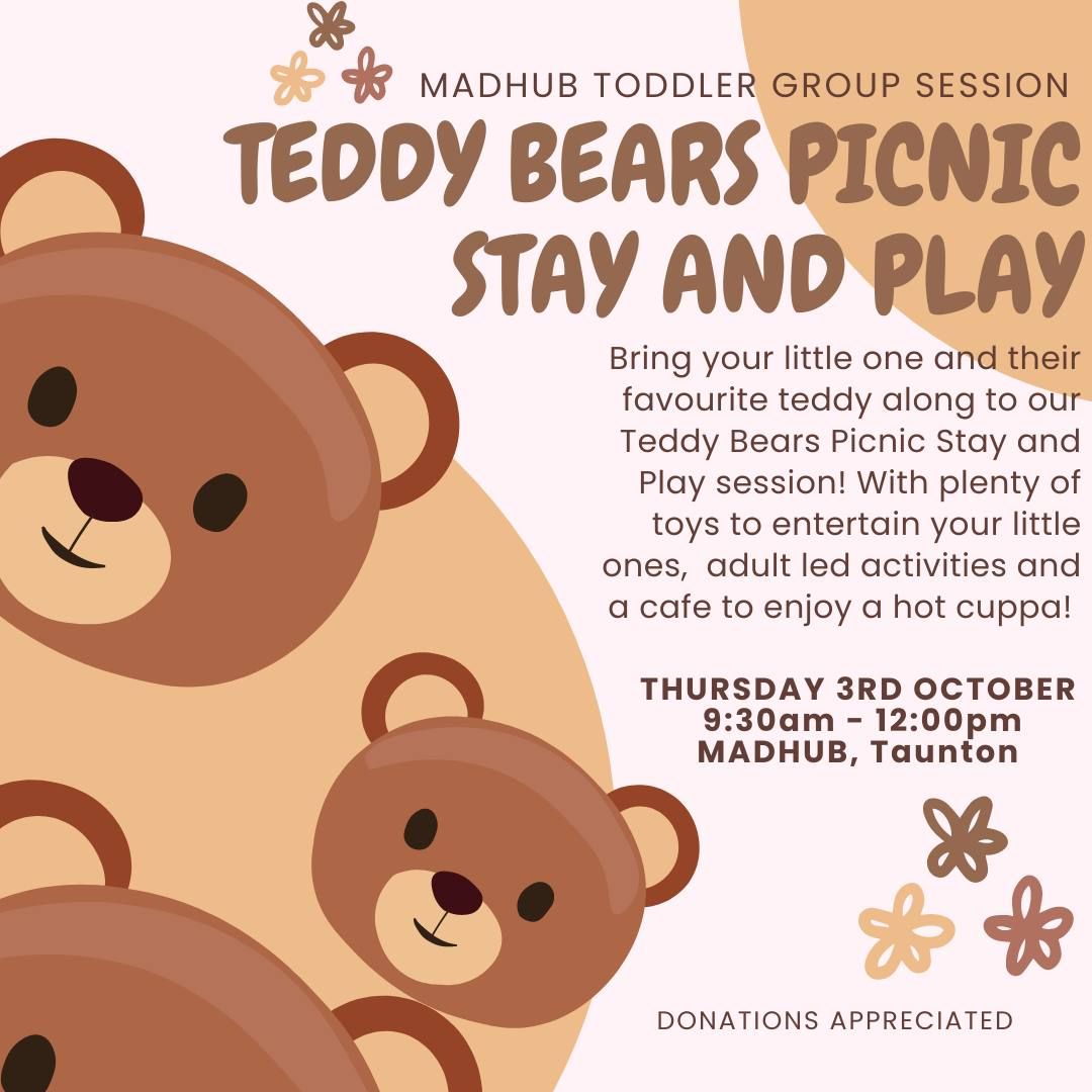 MAD Hub Toddler Group Sessions - Teddy Bears Picnic