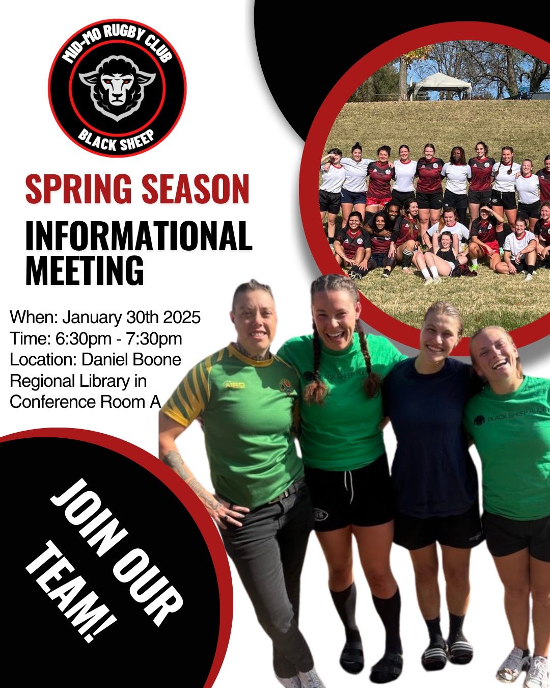 Black Sheep Spring Informational Meeting 