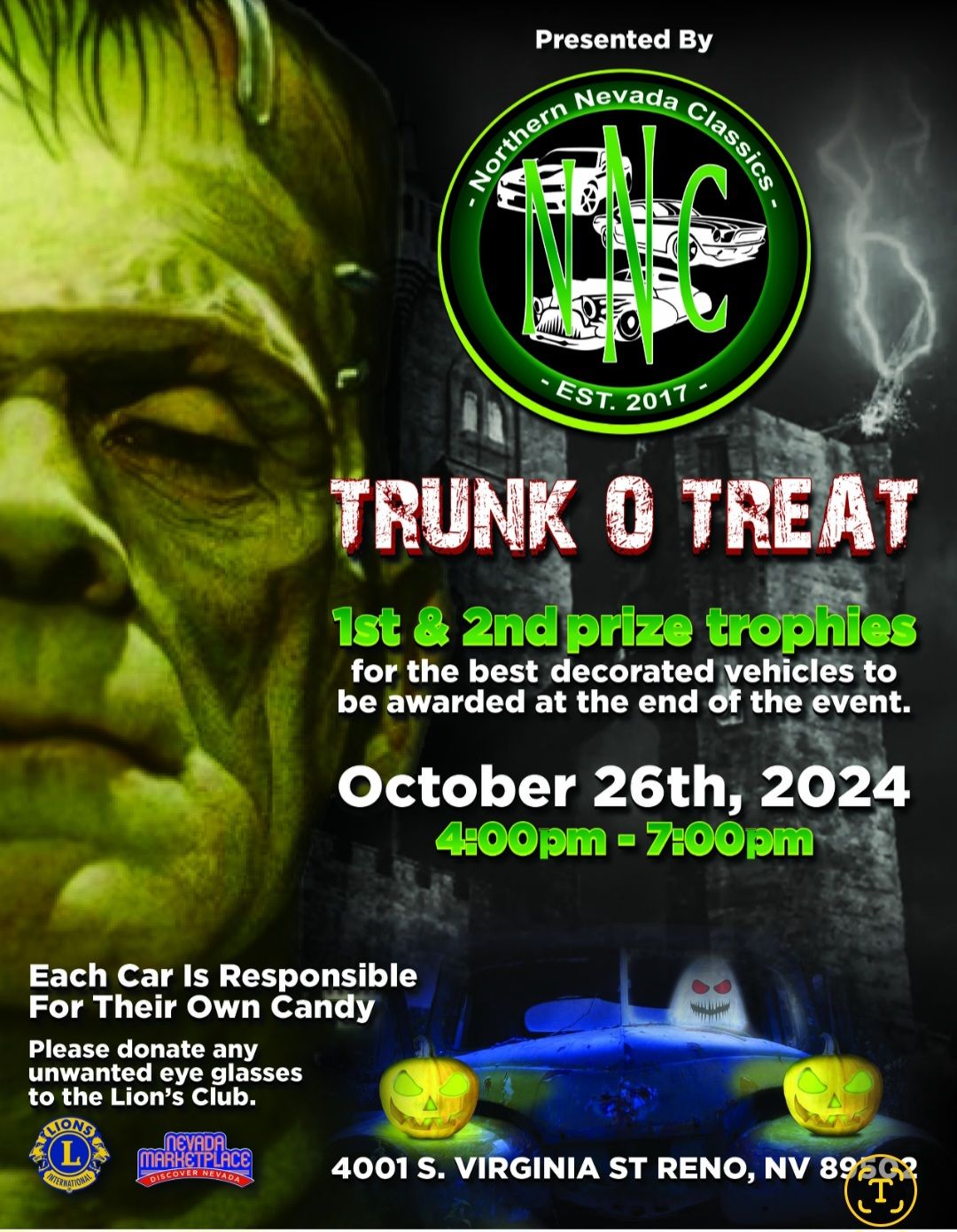 Northern Nevada Classics 5th Annual Trunk-o-treat 