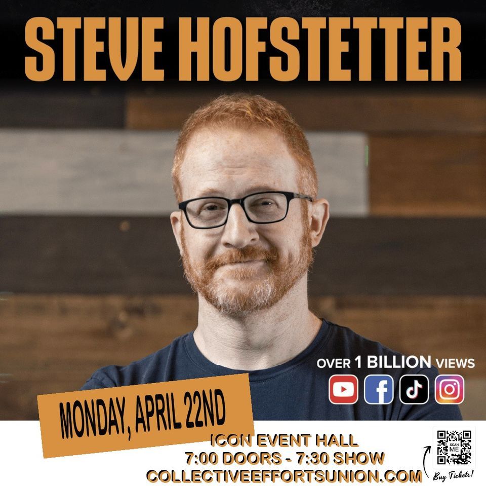 Steve Hofstetter Comedy LIVE at Icon Events