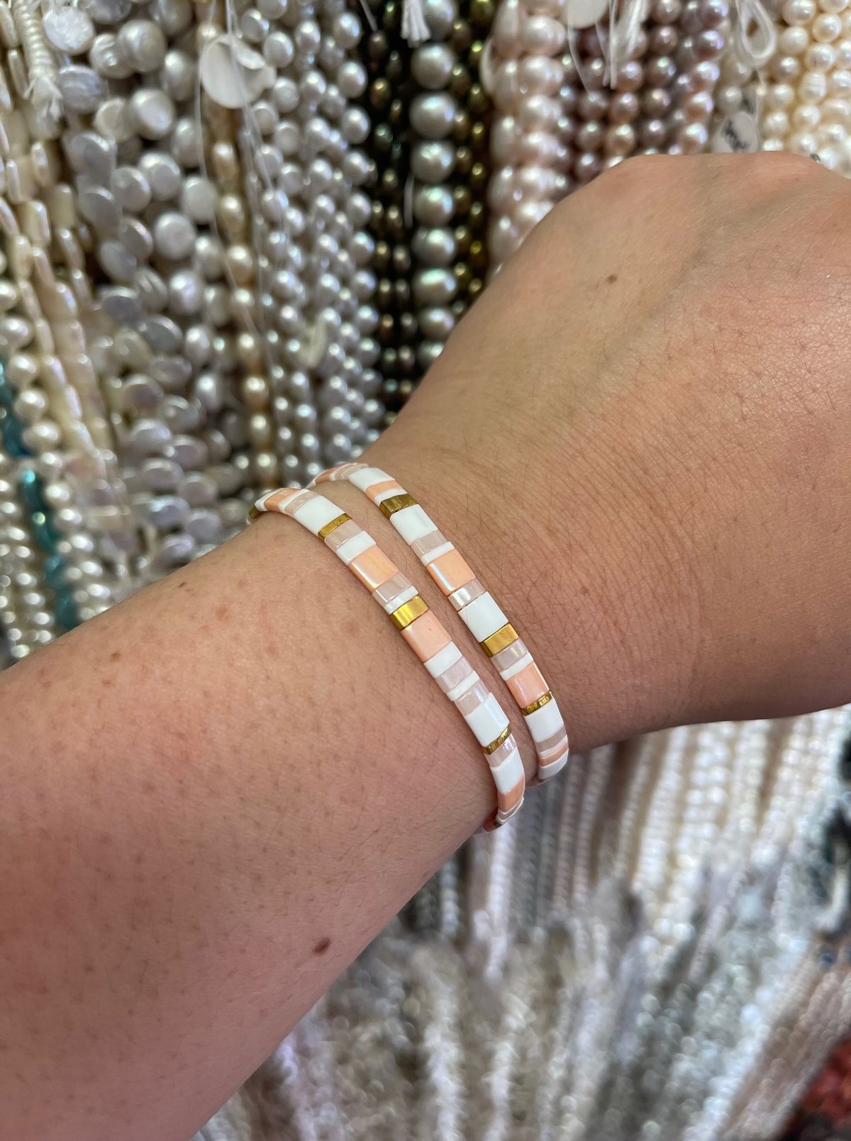 Tila Tile Beaded Bracelet Workshop