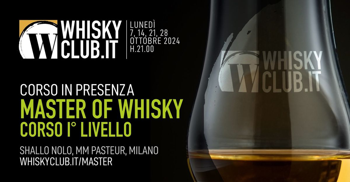 Master of Whisky, Milano