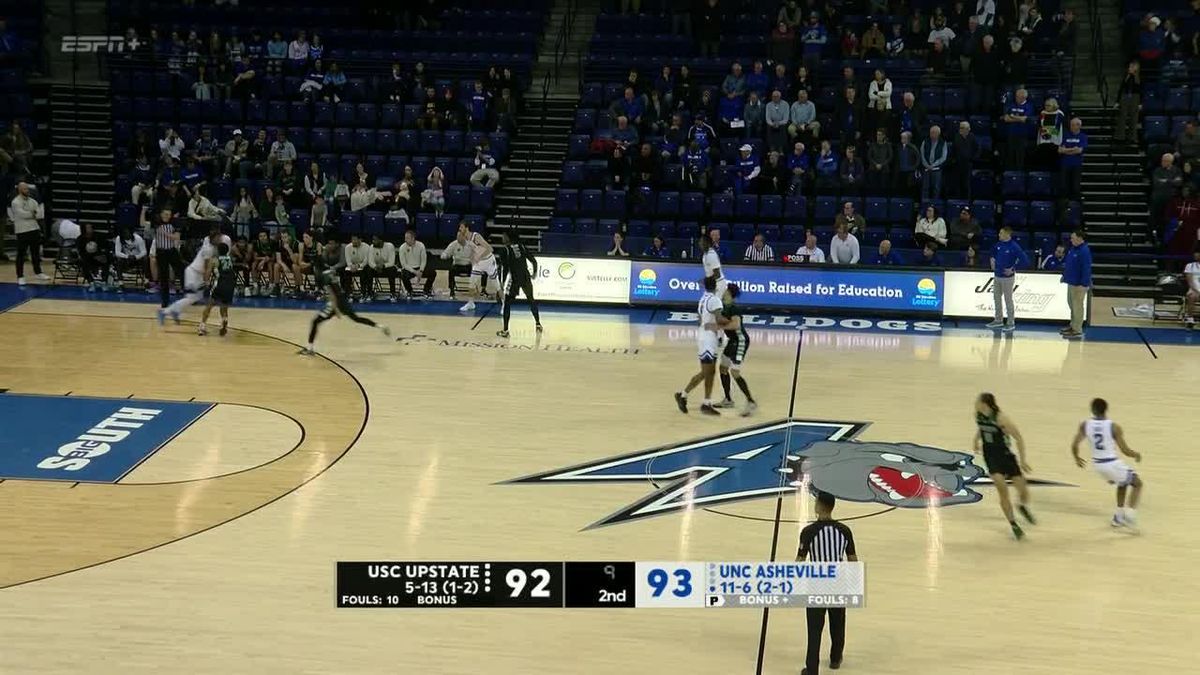 South Carolina Upstate Spartans at UNC Asheville Bulldogs Mens Basketball at Kimmel Arena