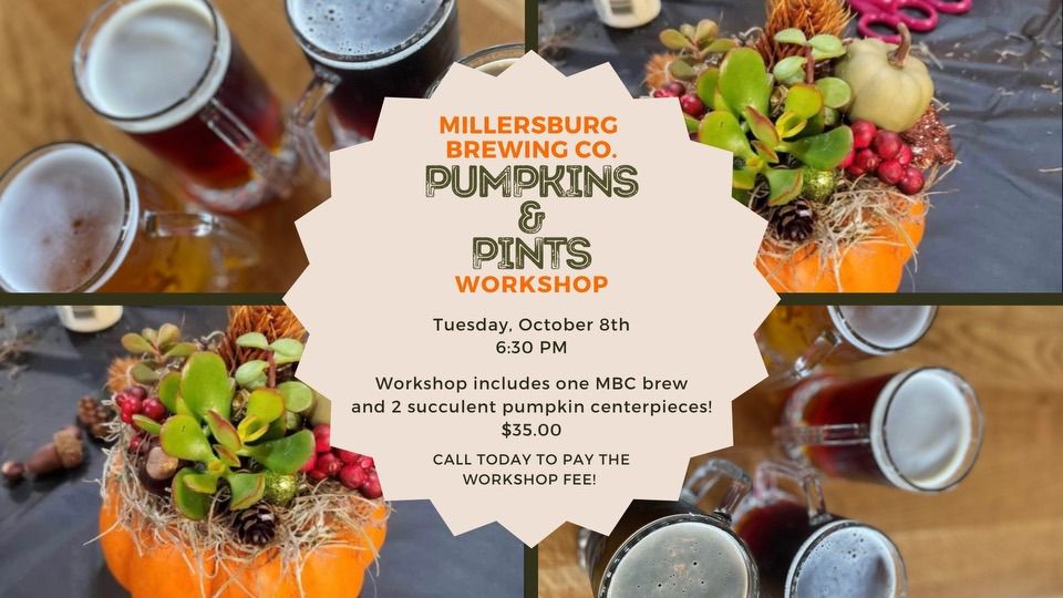 Pumpkins & Pints Workshop