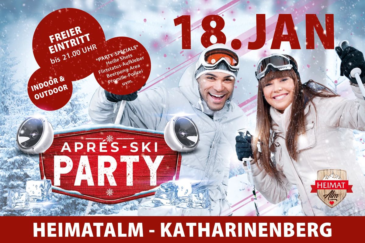 18.01.25 | Apr\u00e8s-Ski-Party | Heimatalm |  EINTRITT FREI bis 21 Uhr