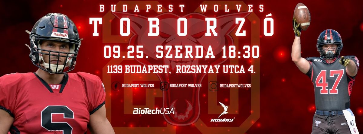 Budapest Wolves TOBORZ\u00d3 - 2024.09.25.