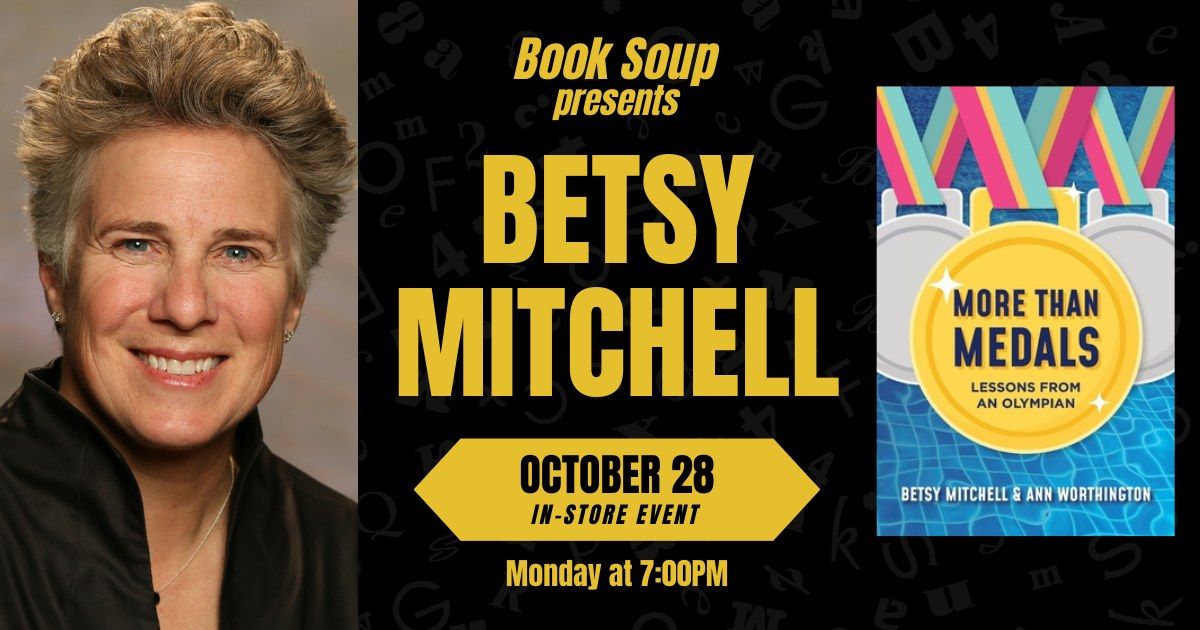 Betsy Mitchell discusses & signs More Than Medals