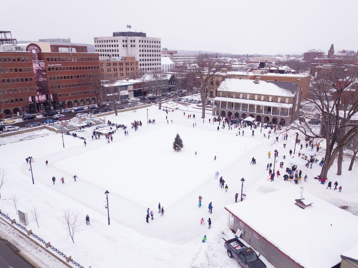 FROSTival NB Folk Skate \/ Patinage sur la musique folk du Nouveau-Brunswick du FROSTival   