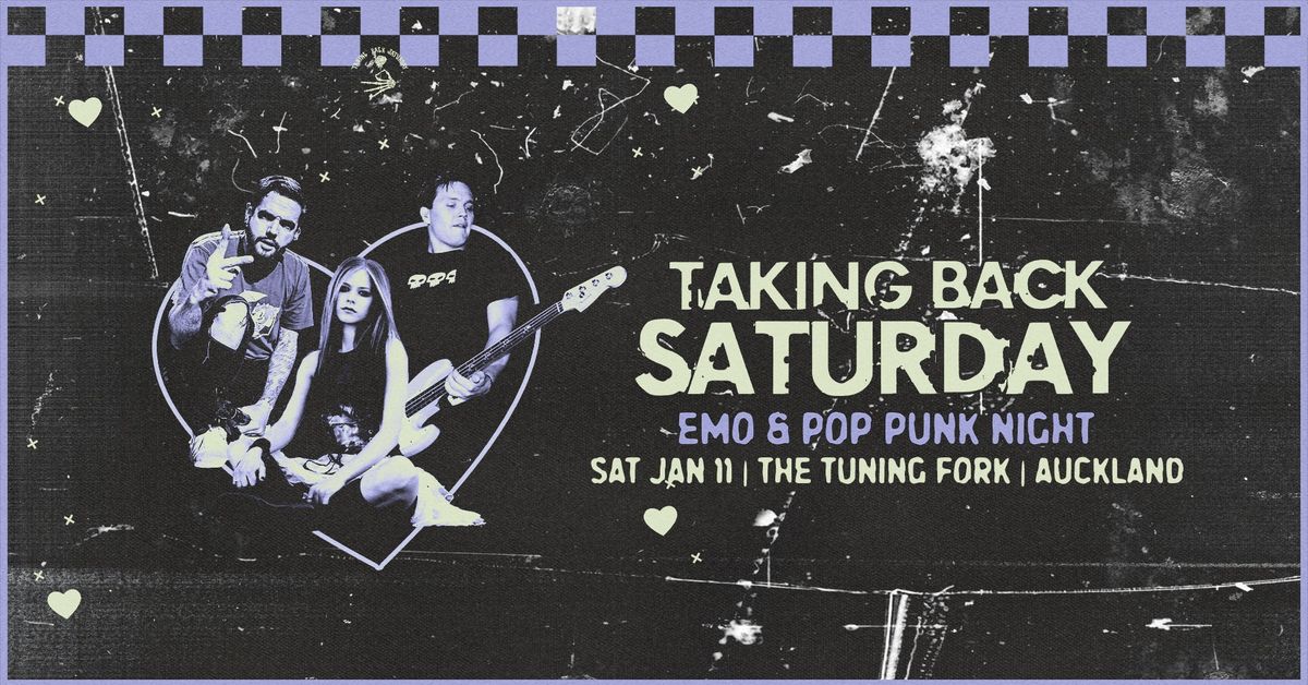 Taking Back Saturday: Emo & Pop Punk Night - Auckland