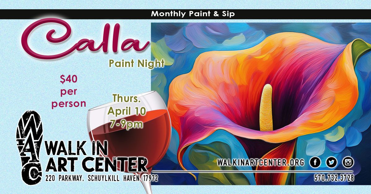 Calla Paint Night