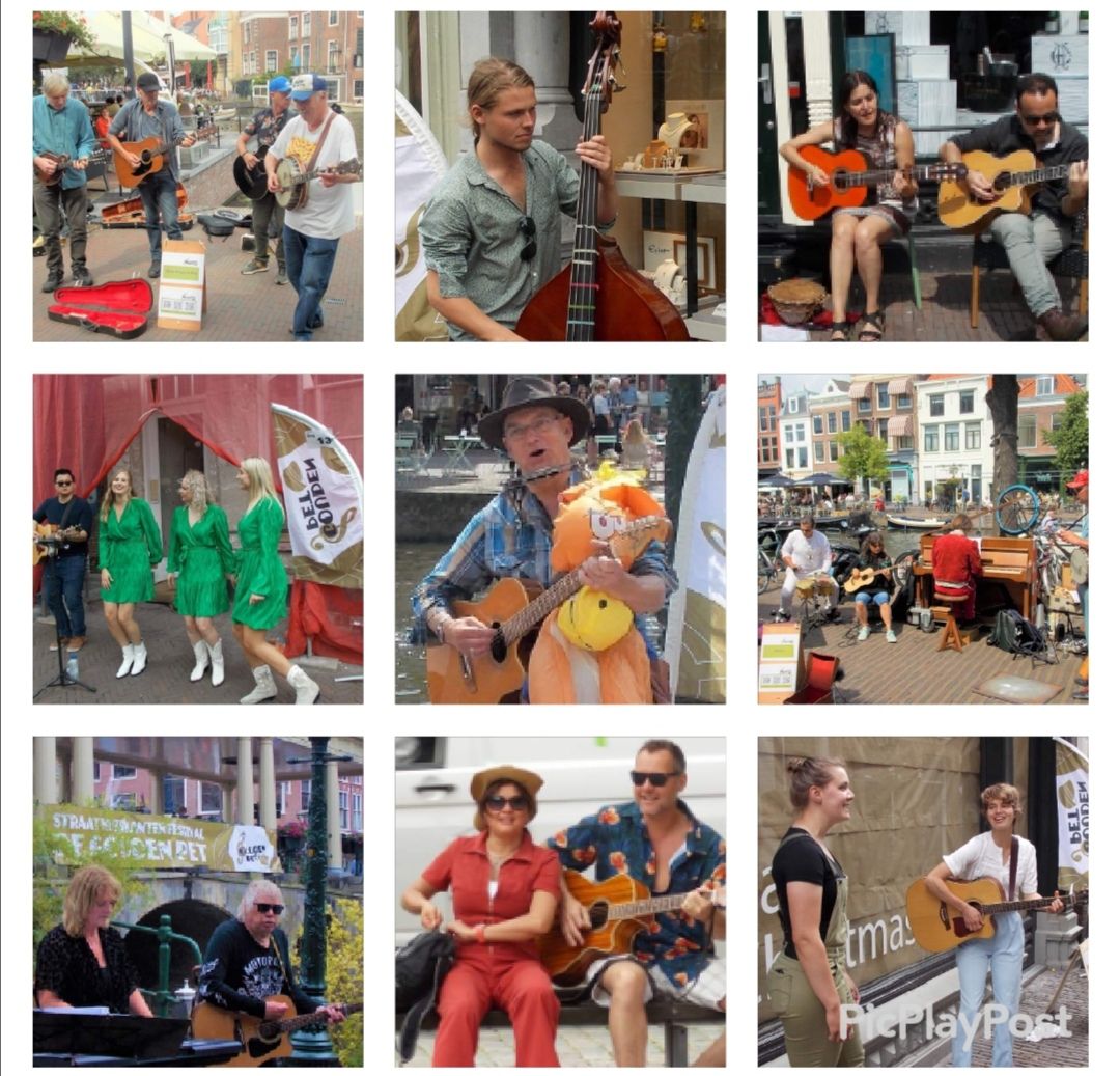 Gouden Pet straatmuzikanten festival 