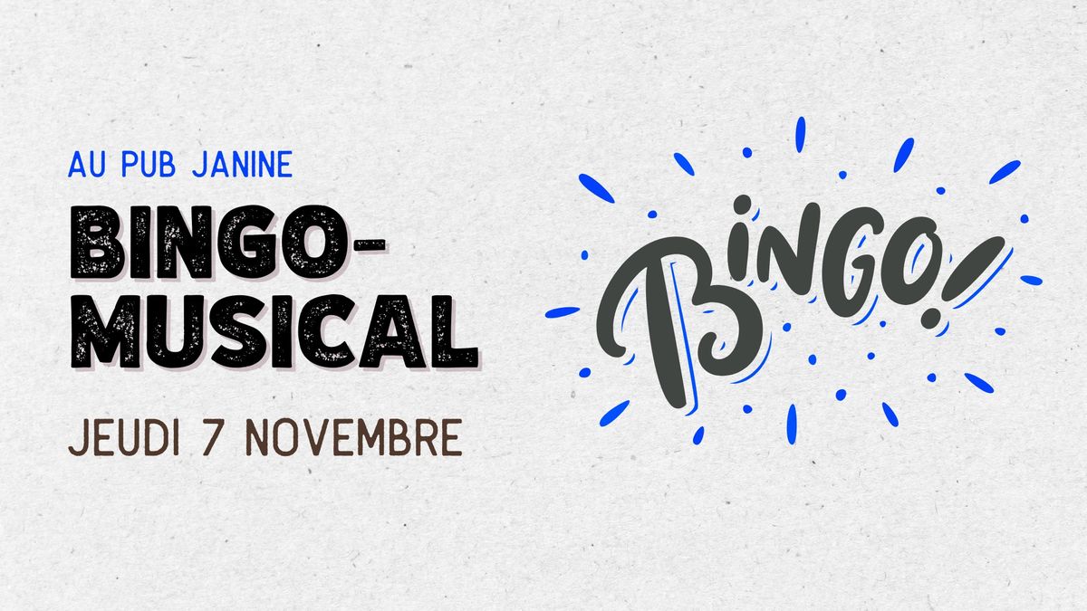 Soir\u00e9e Bingo-Musical