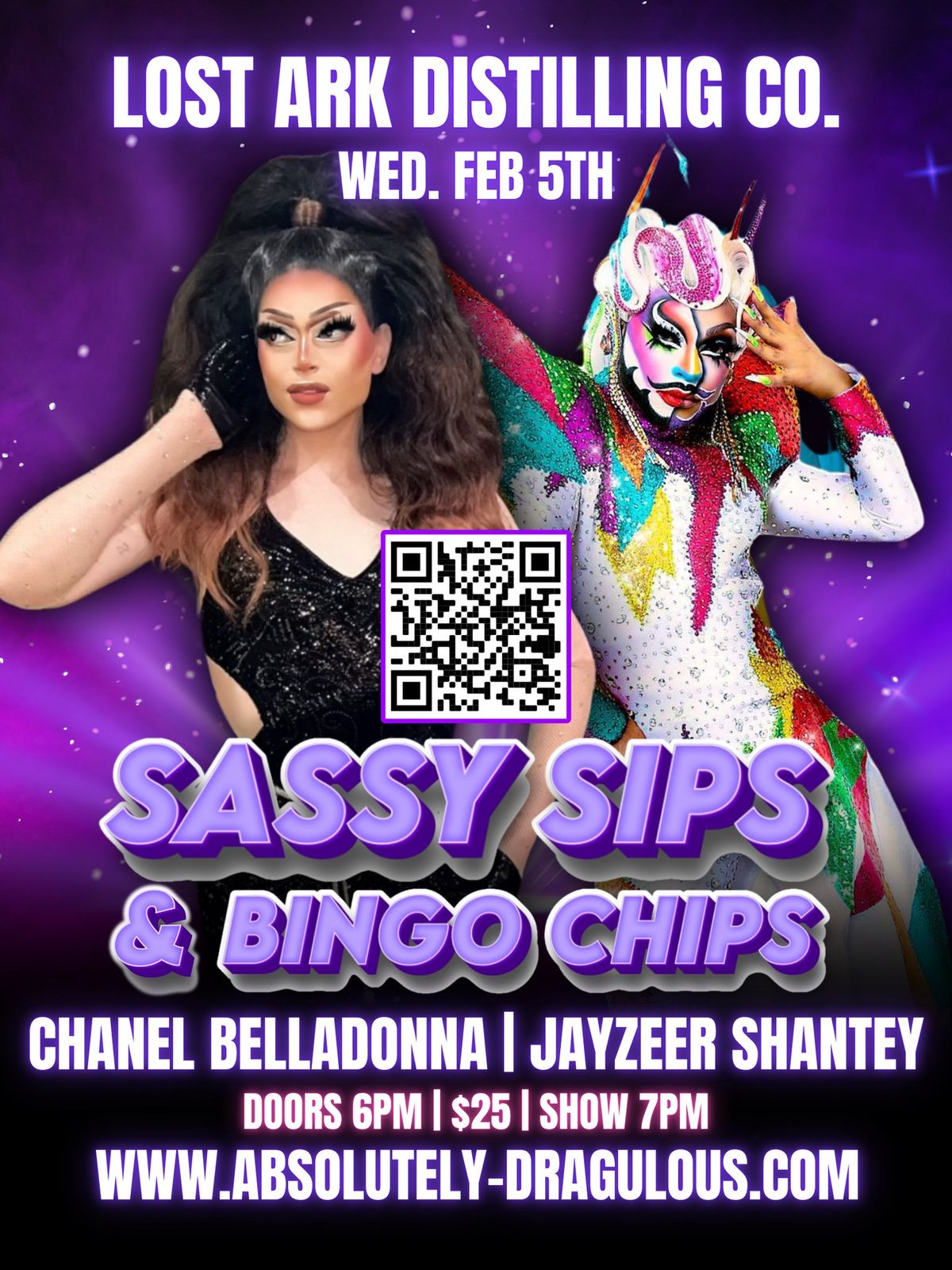 Sassy Sips & Bingo Chips FOR CHARITY!