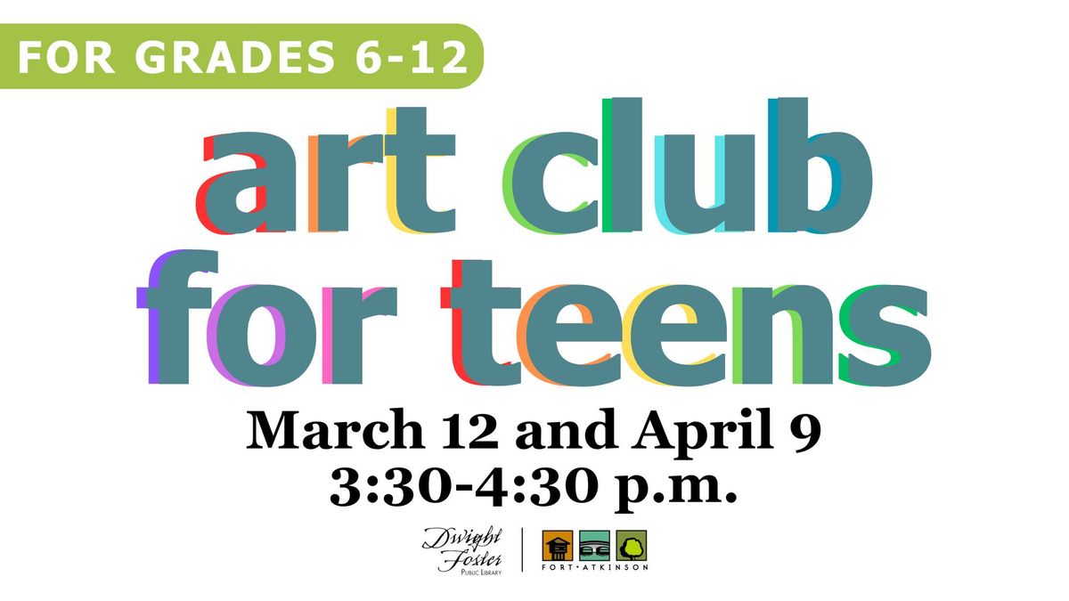 Art Club for Teens