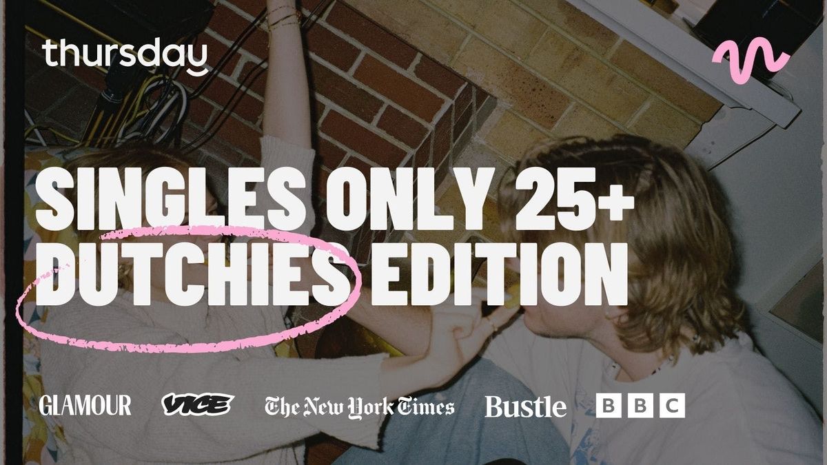 Thursday | 25+ Singles ONLY at Bar Blij