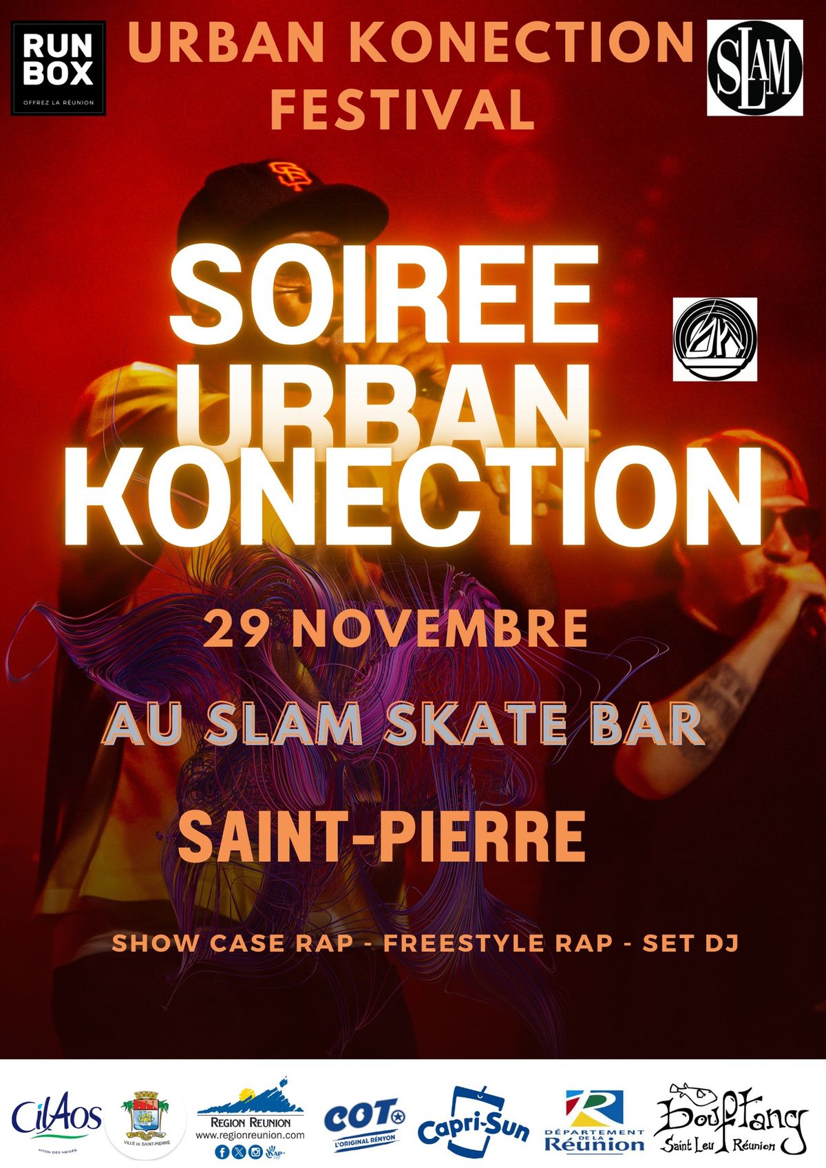 Soir\u00e9e Rap Urban Konection