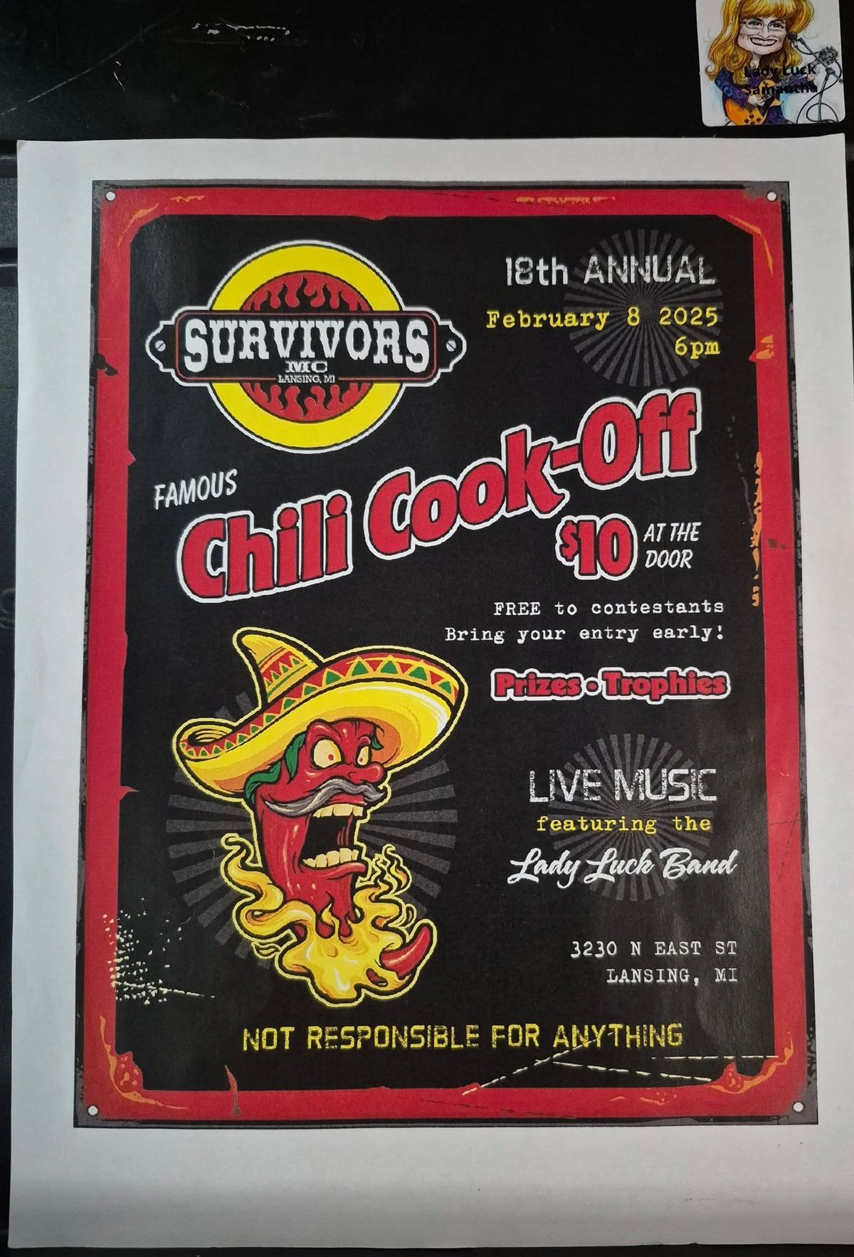 Lady Luck Rock n Blues at Survivors Chili Cookoff