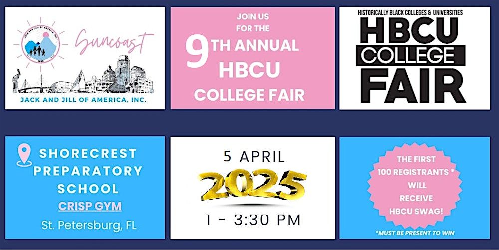 Suncoast Chapter 9th Annual HBCU College Fair