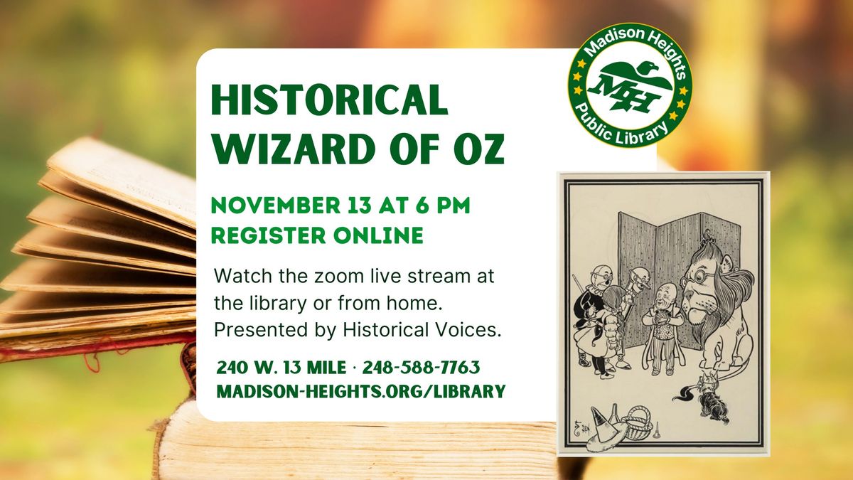 Historical Wizard of Oz