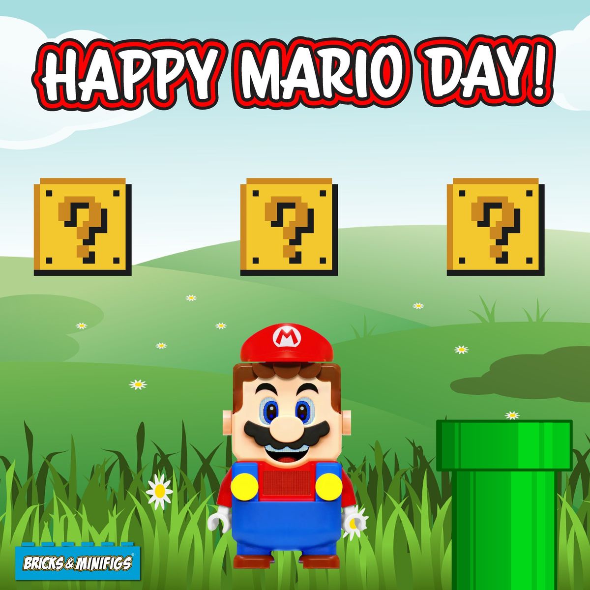 Free Mario Character Build Day