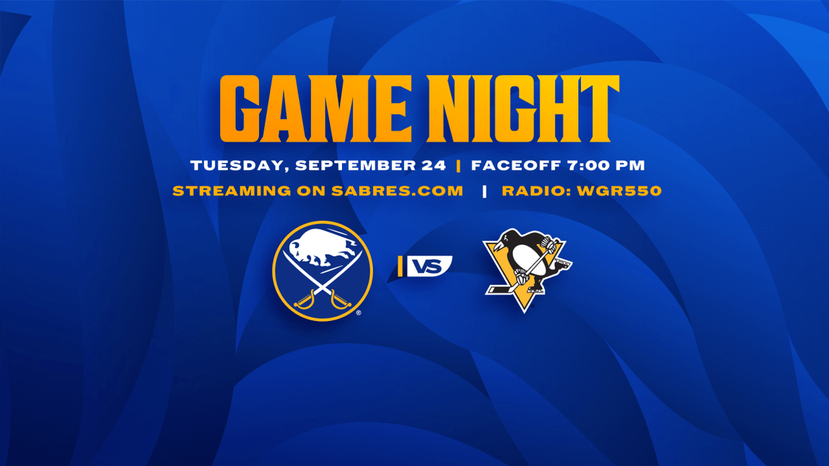 NHL Preseason - Buffalo Sabres at Pittsburgh Penguins at PPG Paints Arena