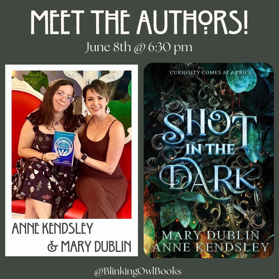 Mary Dublin & Anne Kendsley Author Event!