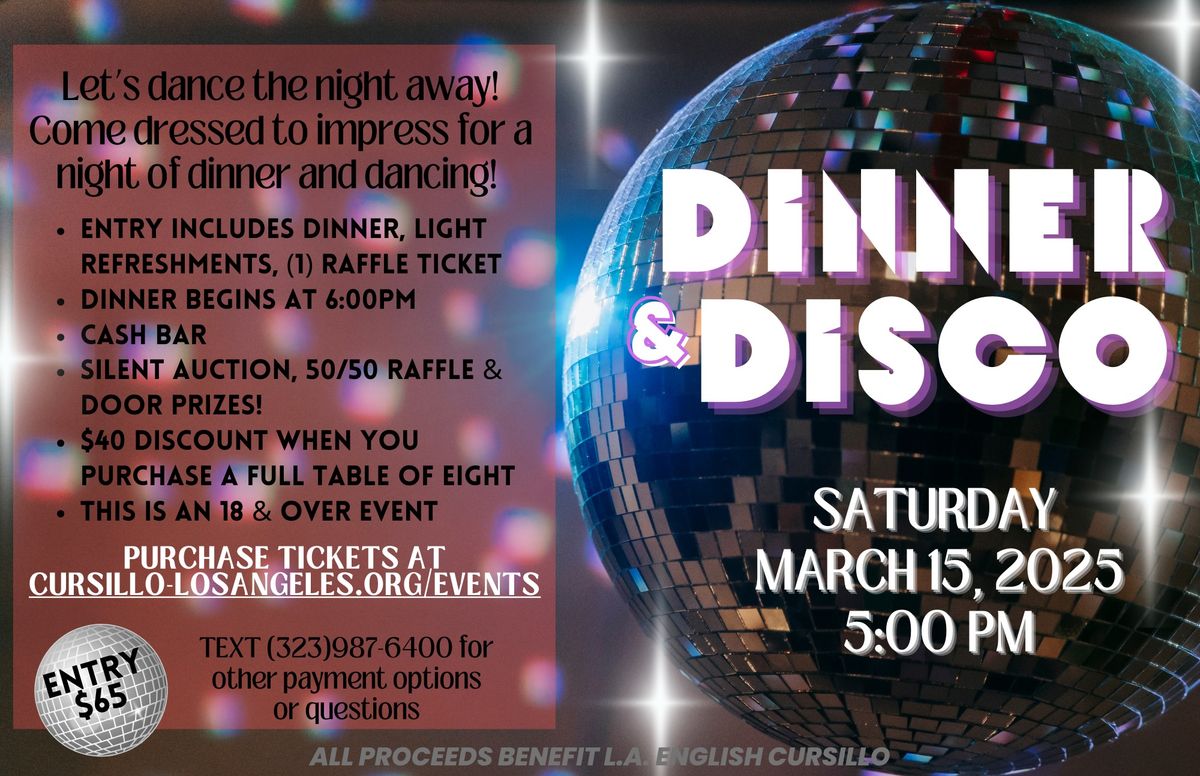 Dinner & Disco