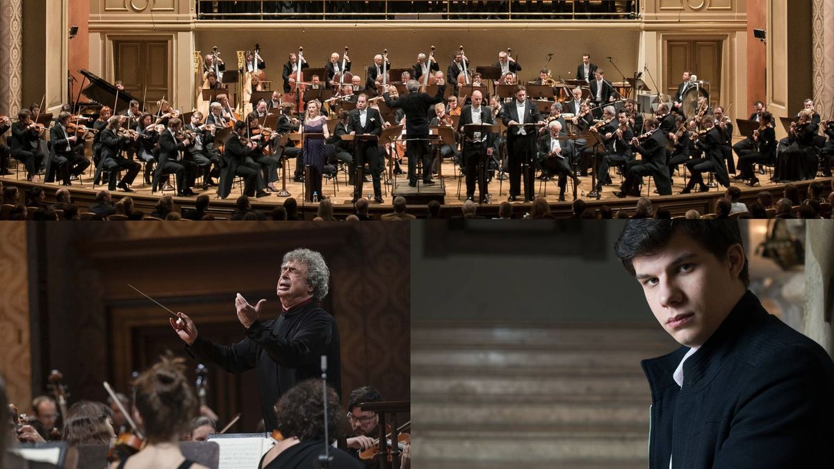 Czech Philharmonic conducted by Semyon Bychkov with Jan Mr\u00e1\u010dek, violin