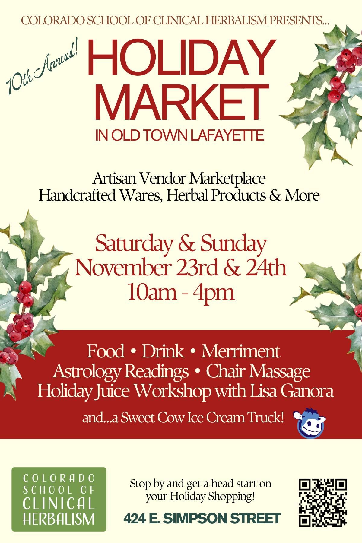 Holiday Market in Old Town Lafayette (10th Annual)