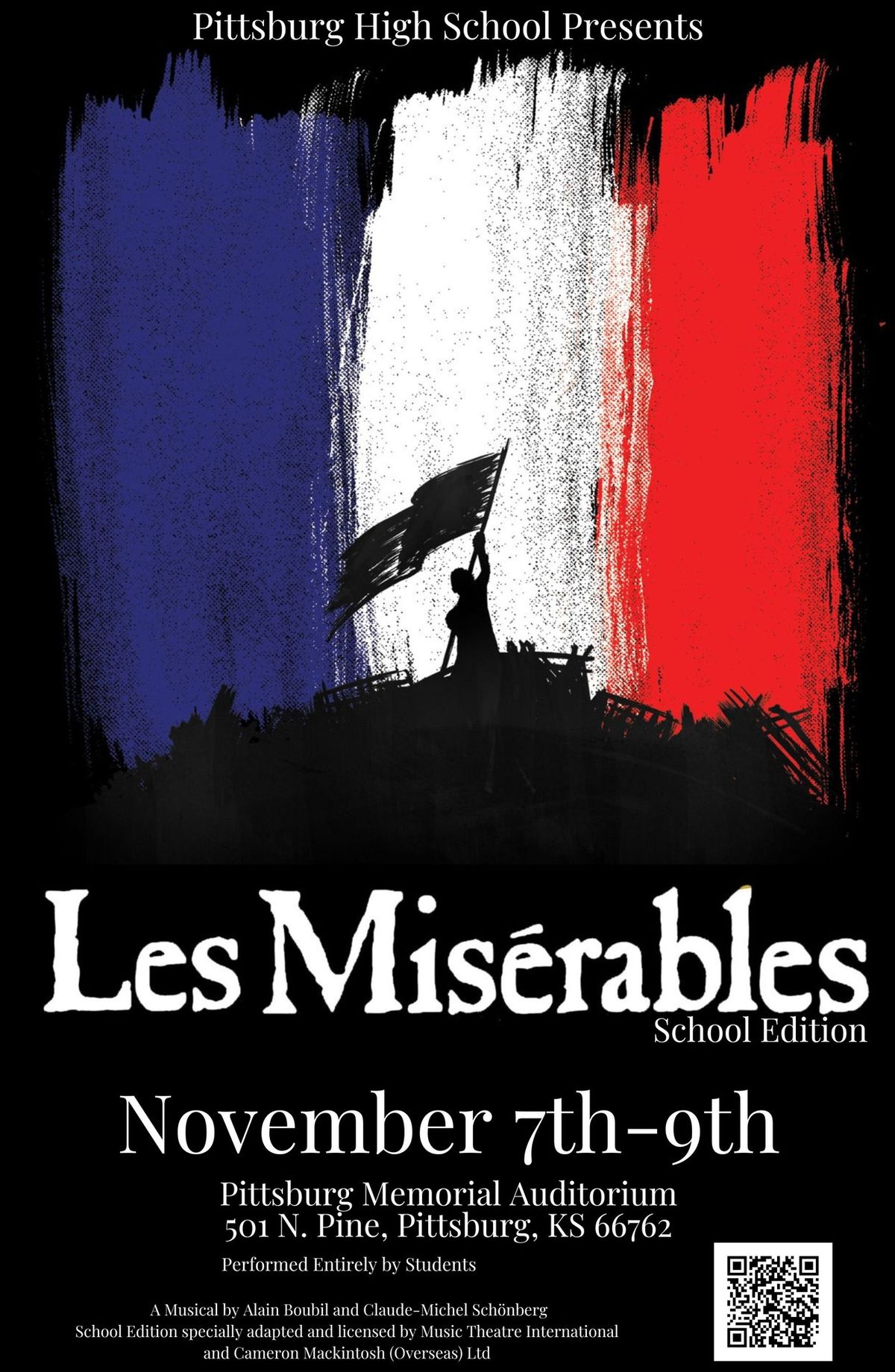 PHS presents Les Mis\u00e9rables- The School Edition