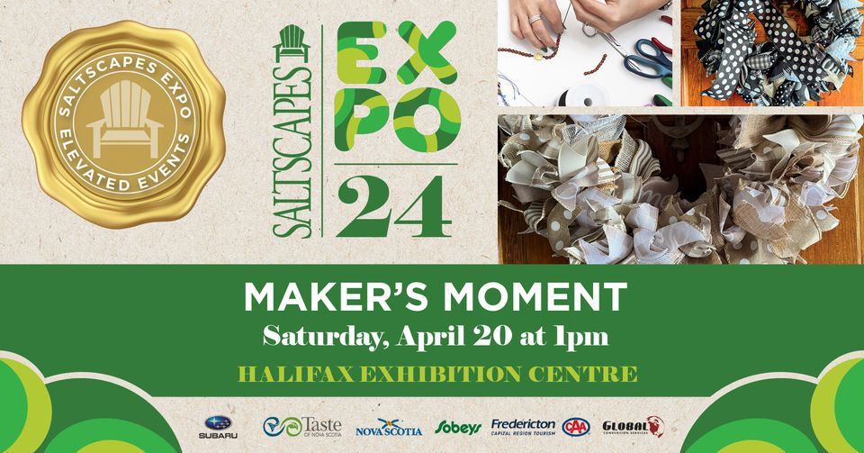 Saltscapes Expo Elevated Events - Maker's Moment