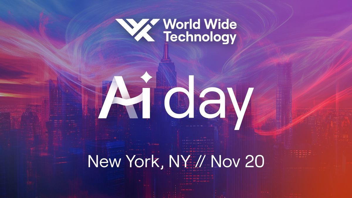 World Wide Technology Ai day - New York City